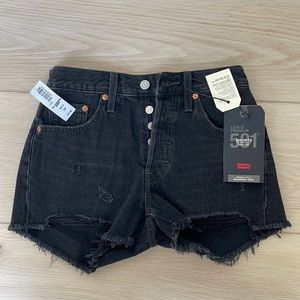 Levi’s Original 501 shorts dark wash